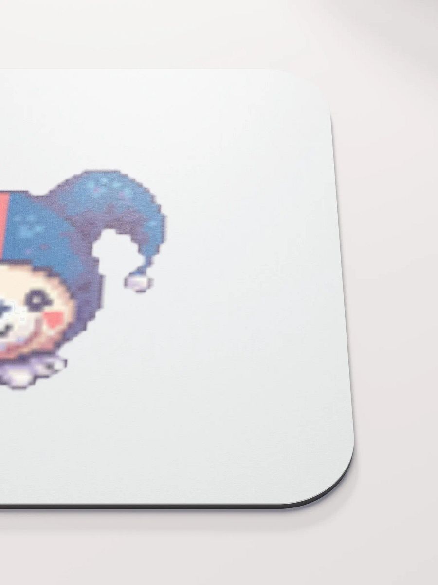 Pixel Art Teddy Bear Jester Mouse Pad product image (5)