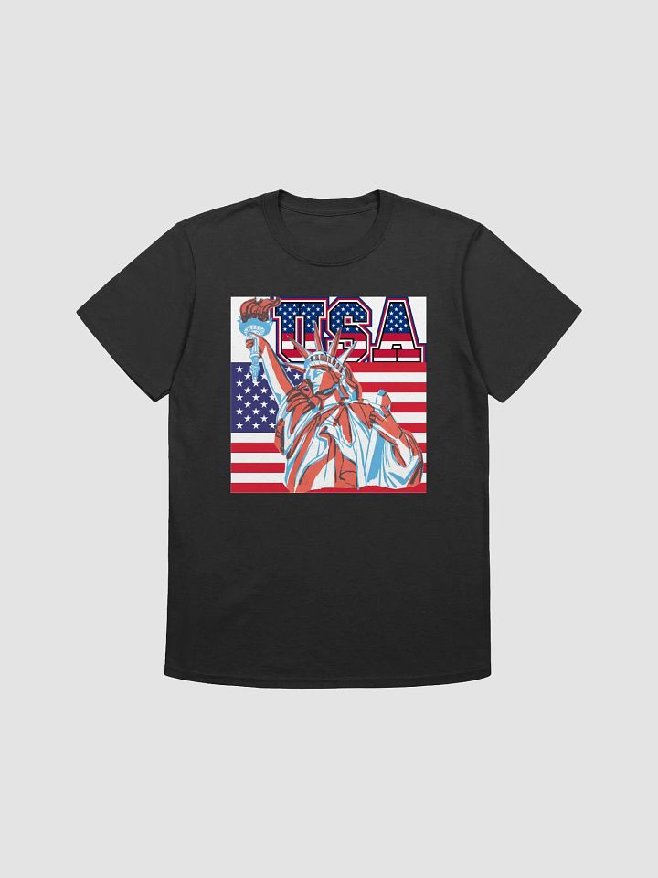Man T-Shirt USA Statue of Liberty Unisex Softstyle T-Shirt product image (1)