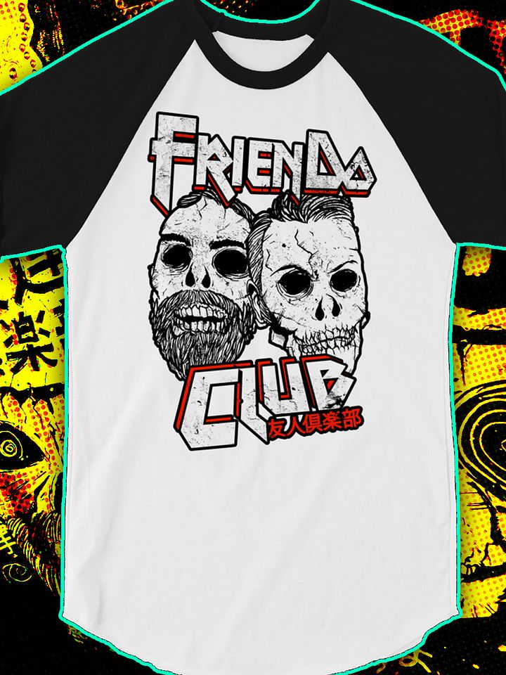 Friendo Club Raglan product image (1)