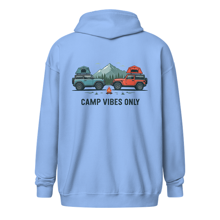 Camp Vibes Only Zip Hoodie product image (6)