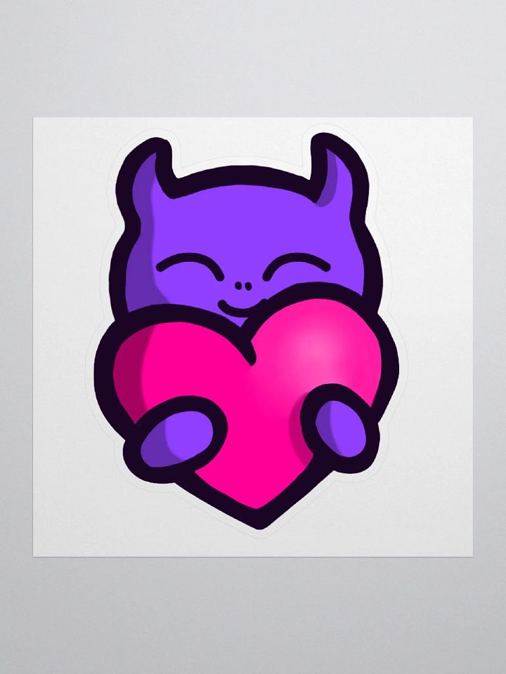 Heart Jeffrey Sticker product image (2)