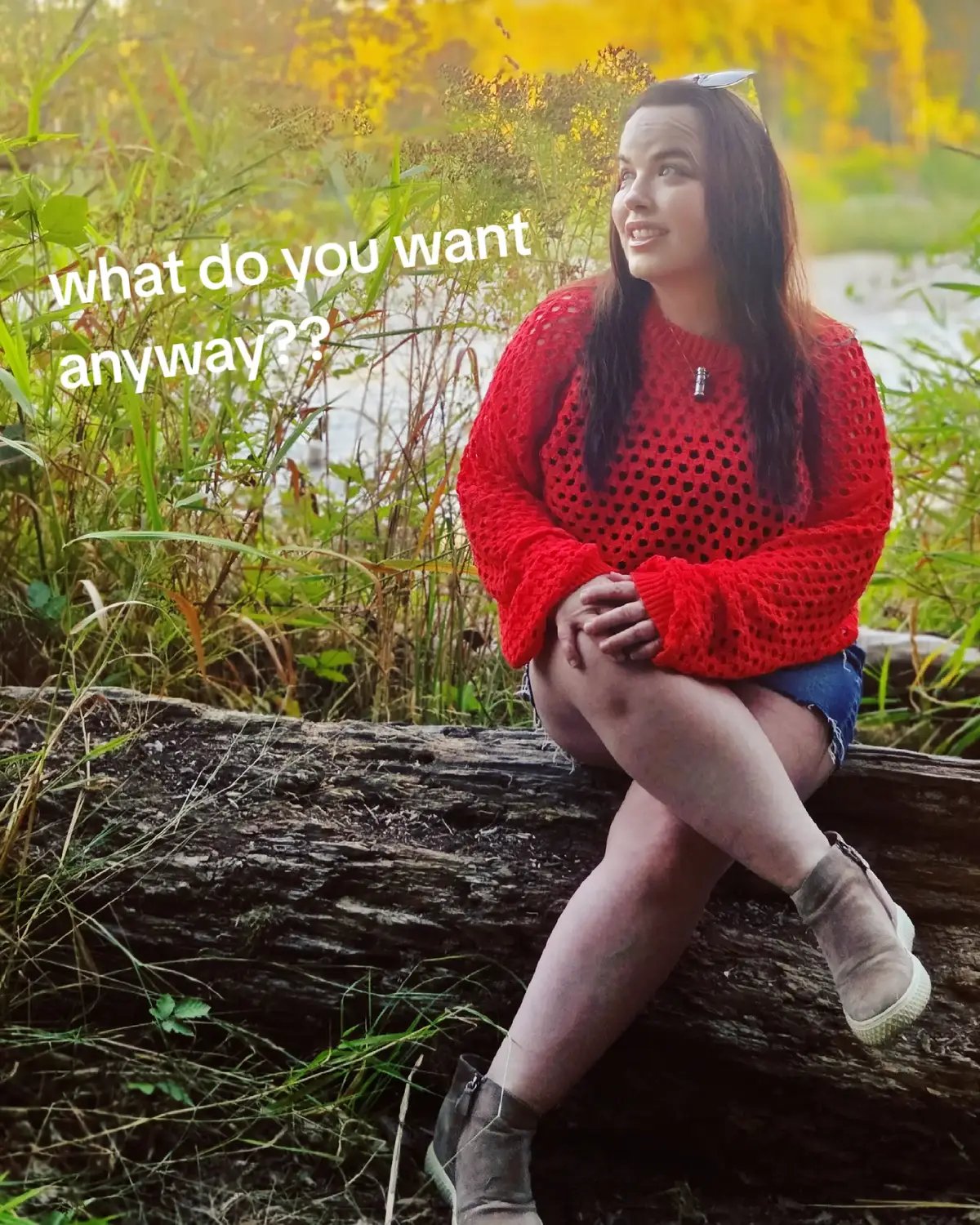 she knows .... 