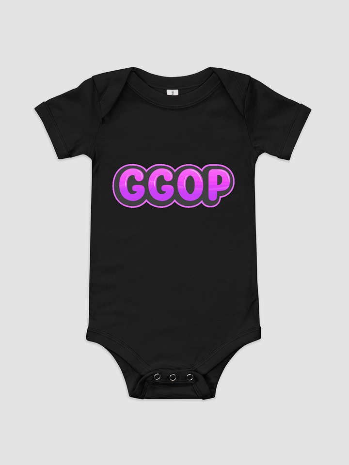 [GGOP] Bella+Canvas Baby Short Sleeve One Piece Bella+Canvas 100B product image (1)