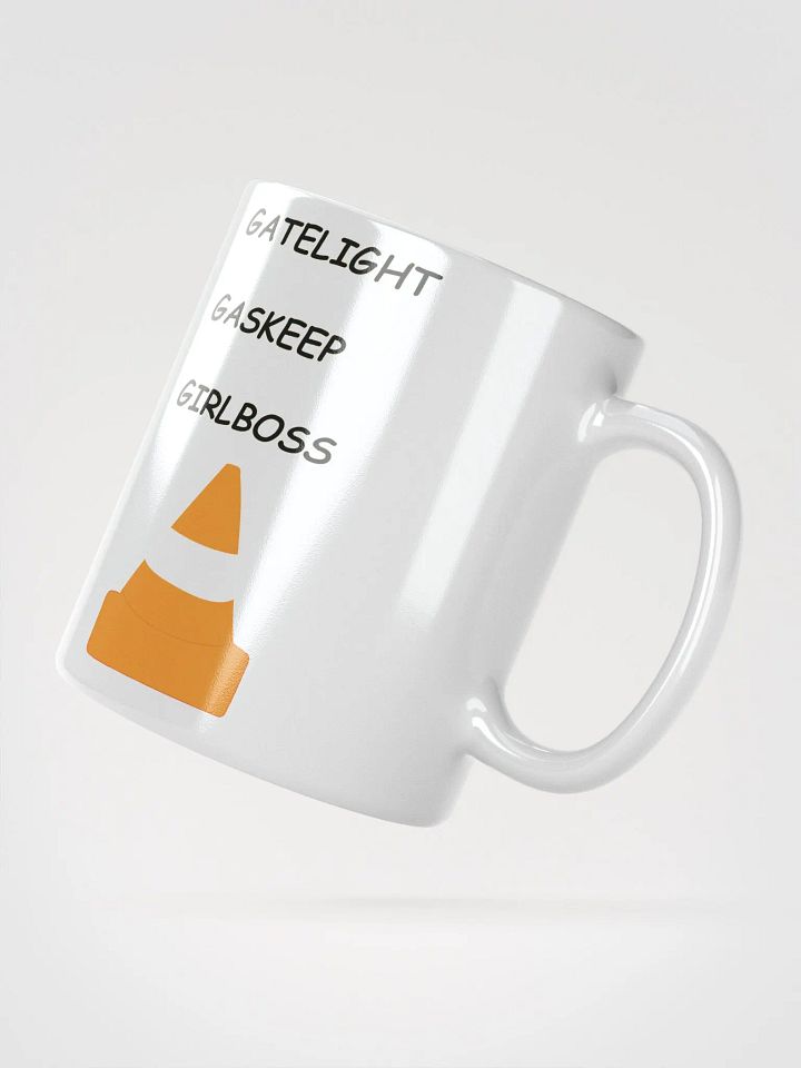 Gatelight, Gaskeep, Girlboss White Glossy Mug product image (2)