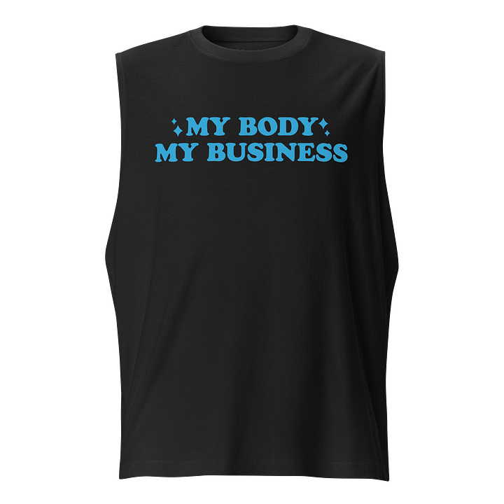 My Body My Business Tank (Blue) product image (1)