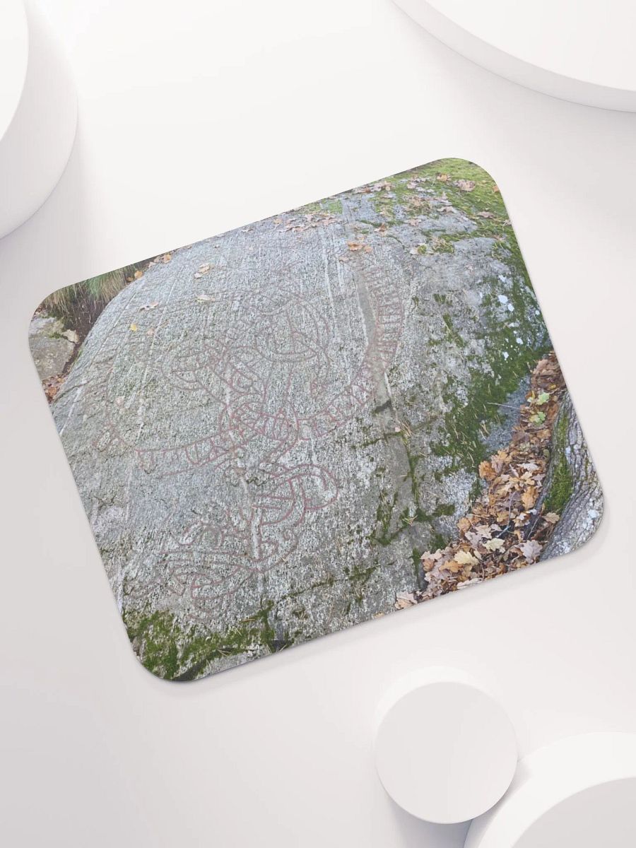 Viking Story Runic Engravings Mouse Pad product image (2)