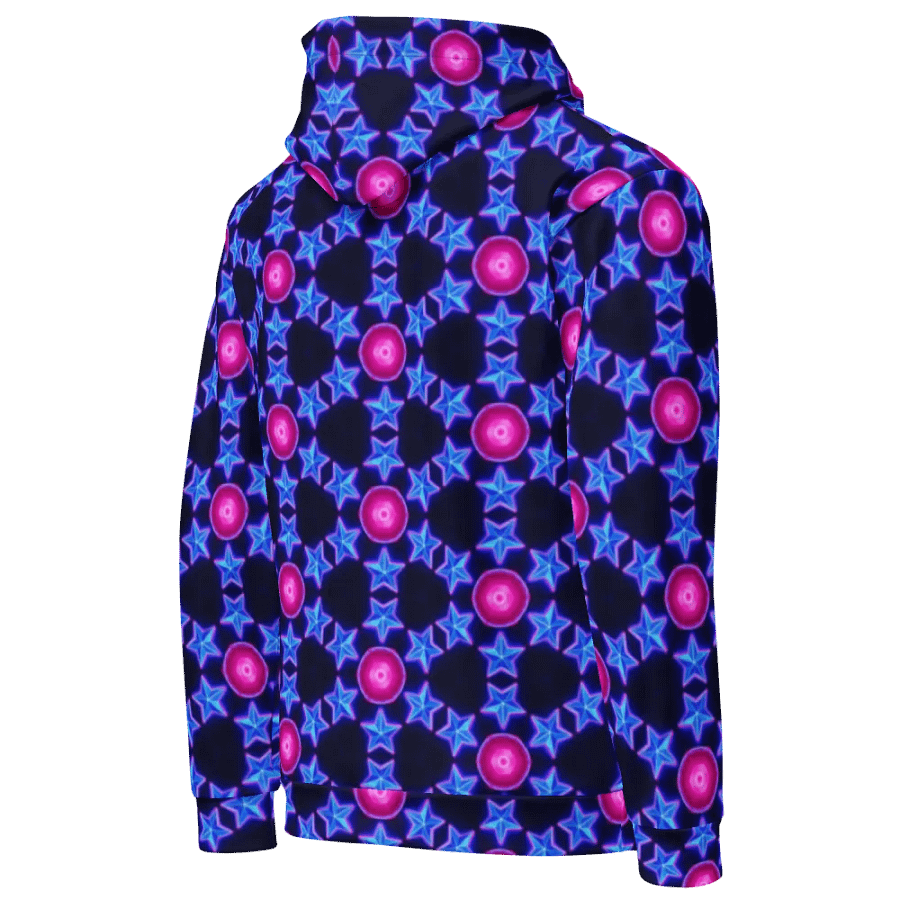 Starry Lattice Recycled Hoodie product image (8)