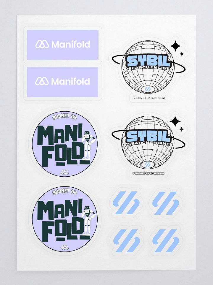 MANIFOLD STICKERS product image (1)