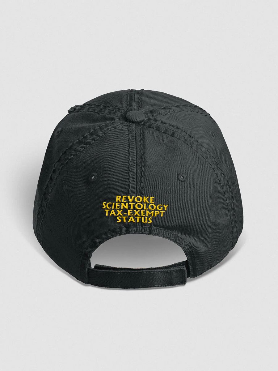 'SCIENTOLOGY IS A CULT' DISTRESSED HAT product image (4)