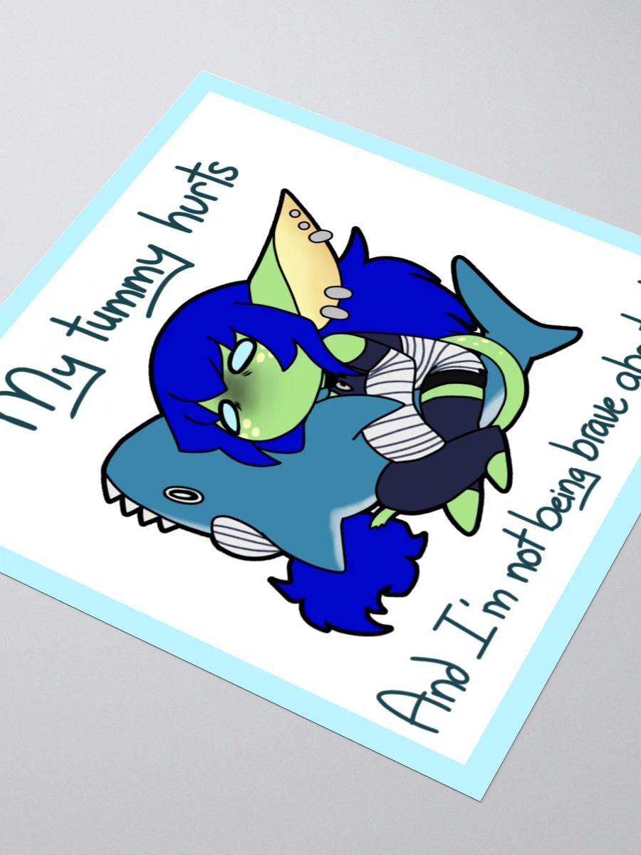 Tummy Hurts Sticker (Updated) product image (3)