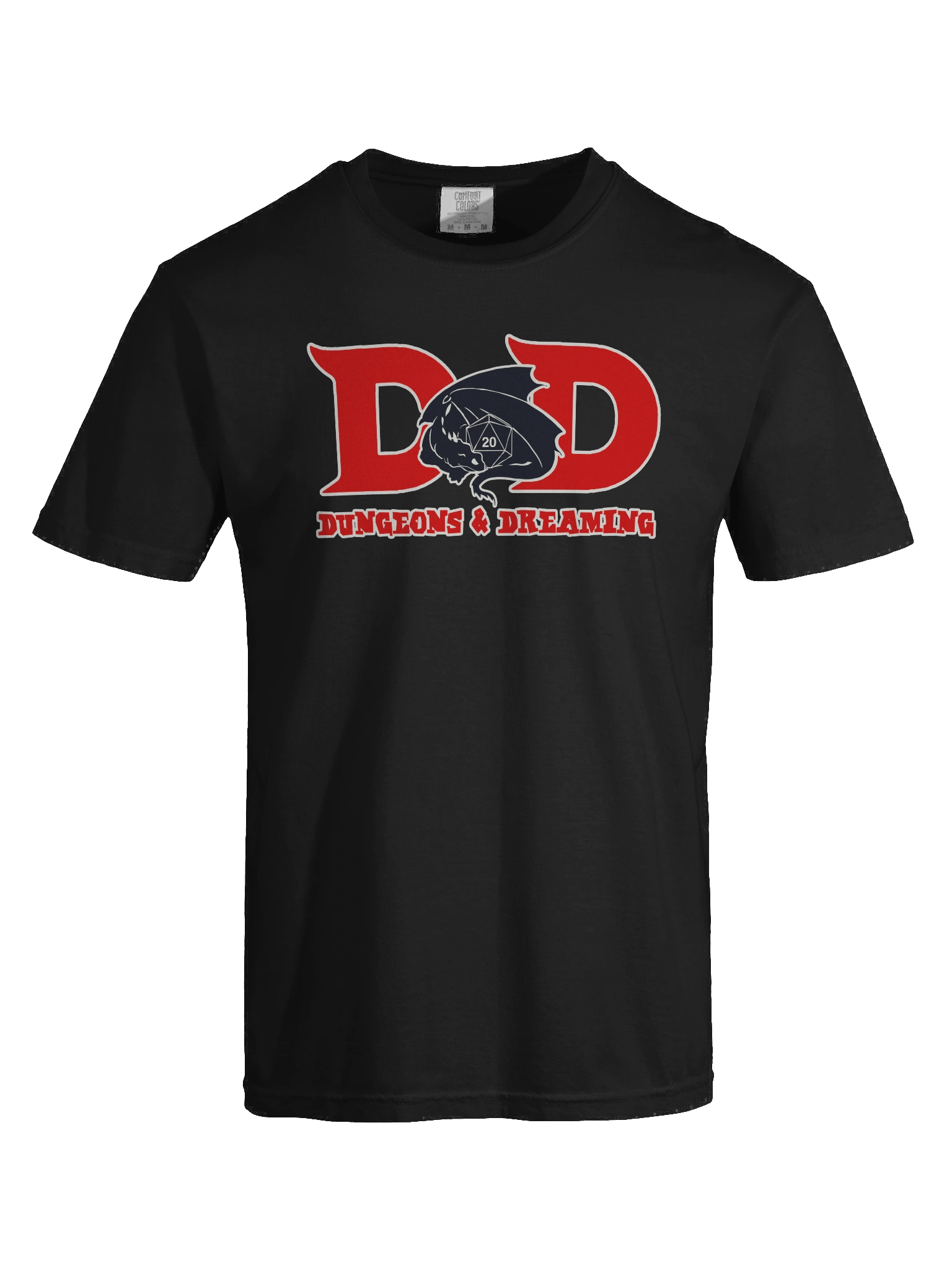 Dungeons & Dreaming Sleepy Dragon Tee product image (7)
