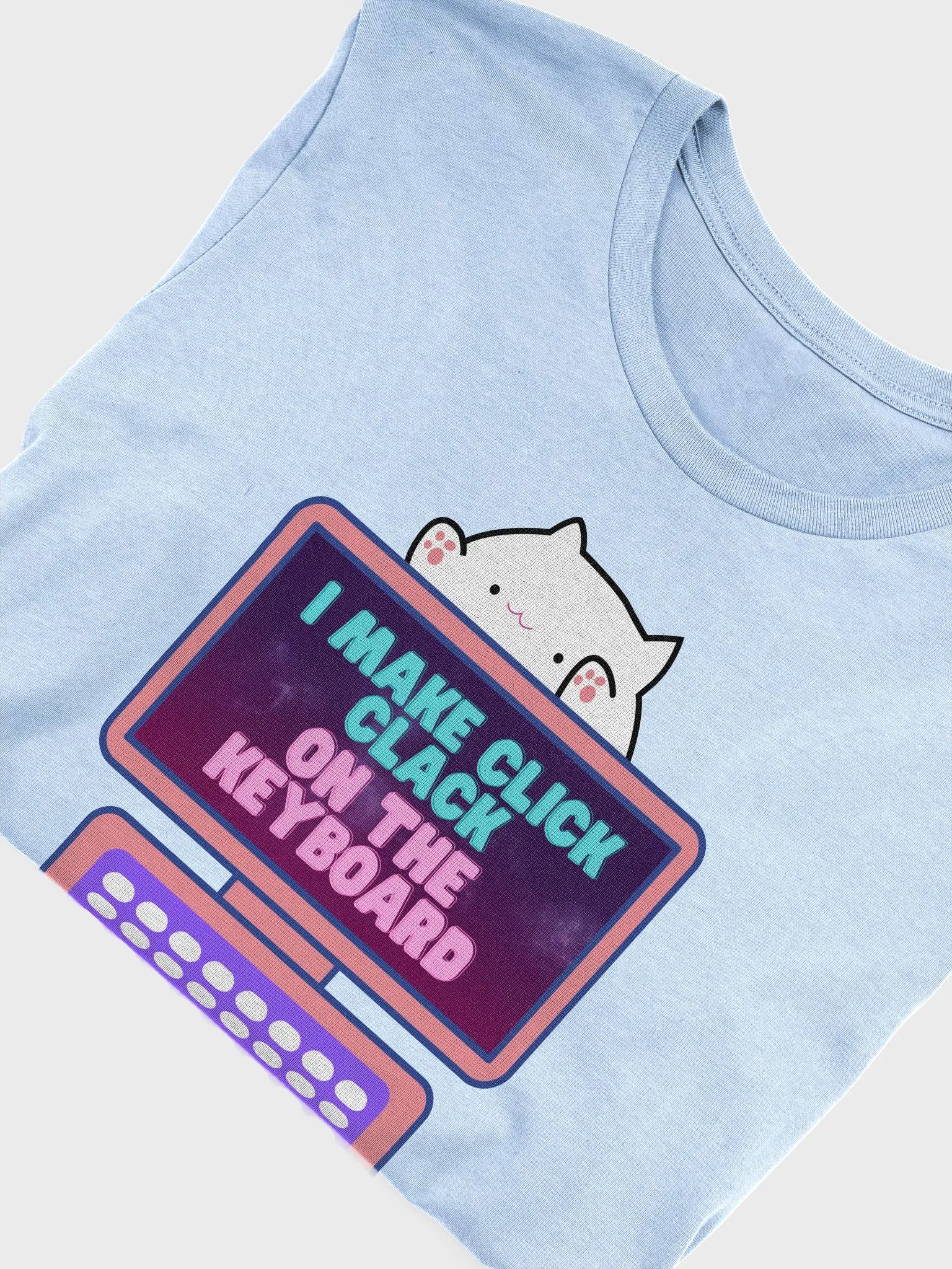Click Clack Bongo Cat Supersoft 100% Cotton Printed Tee product image (59)