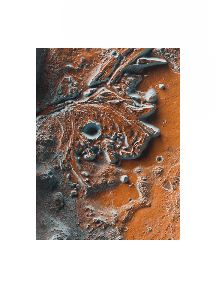 Mars 2020 Art Print product image (3)
