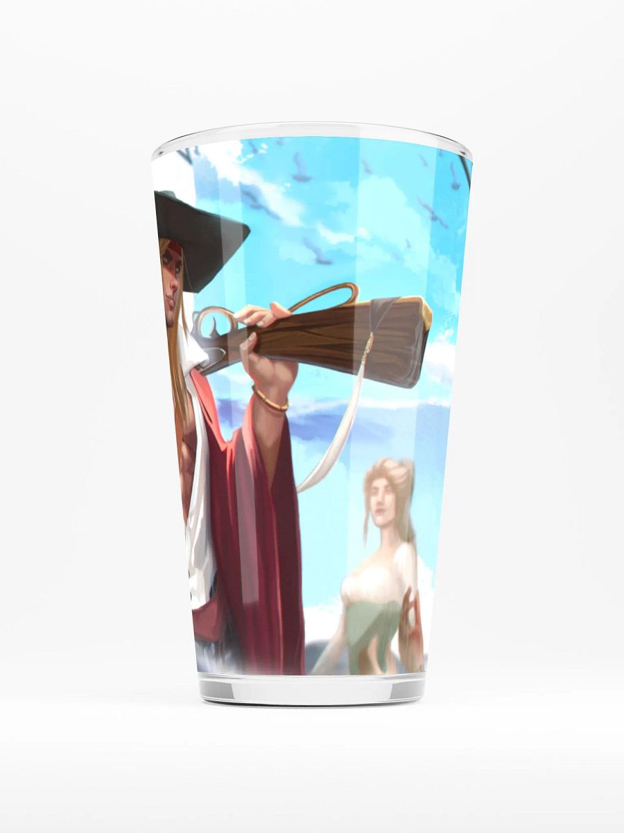 Our Glorious Golden Pirate Lord Glass product image (1)