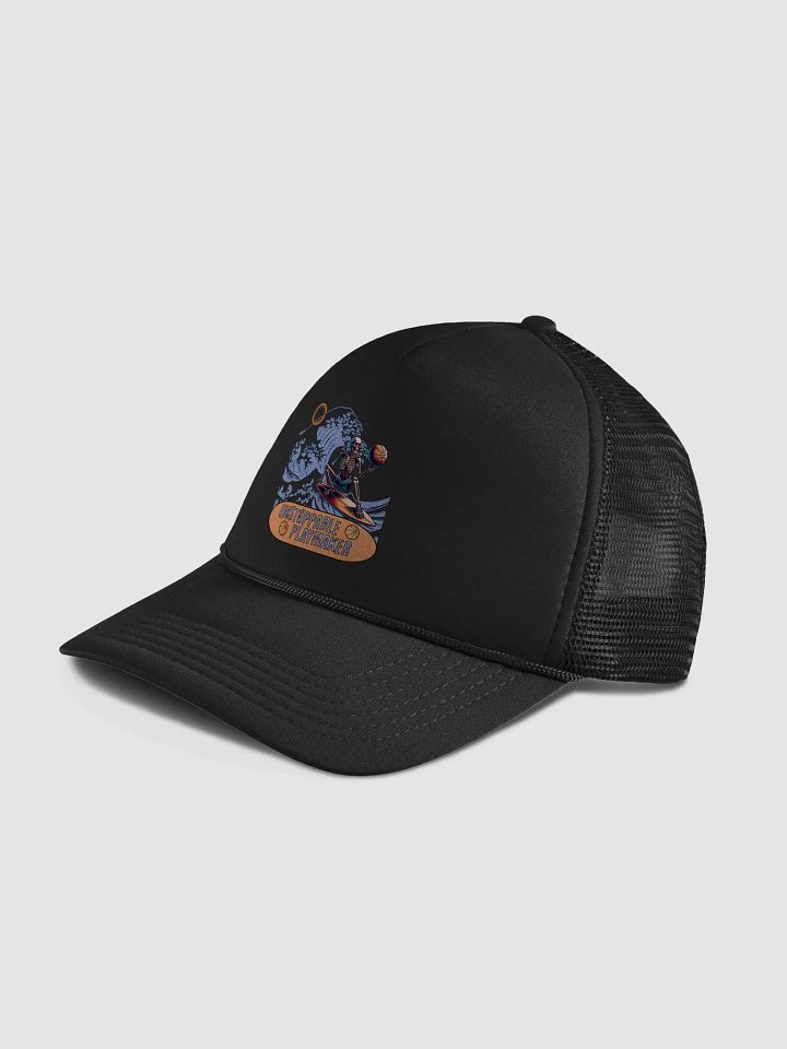 Unstoppable Playmaker Skeleton Basketball Foam Trucker Hat product image (2)