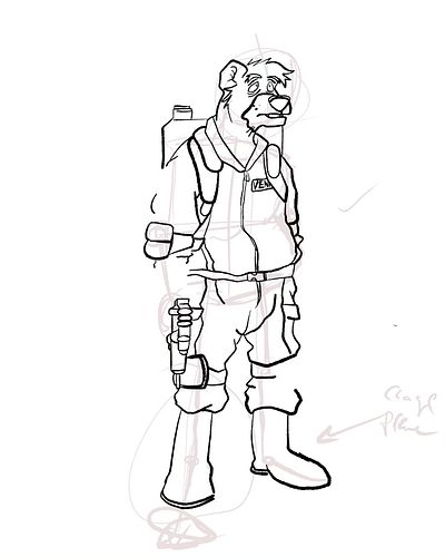 Baloo / Venkman crossover work in progress

#baloo #ghostbusters #venkman #billmurray #adobefresco