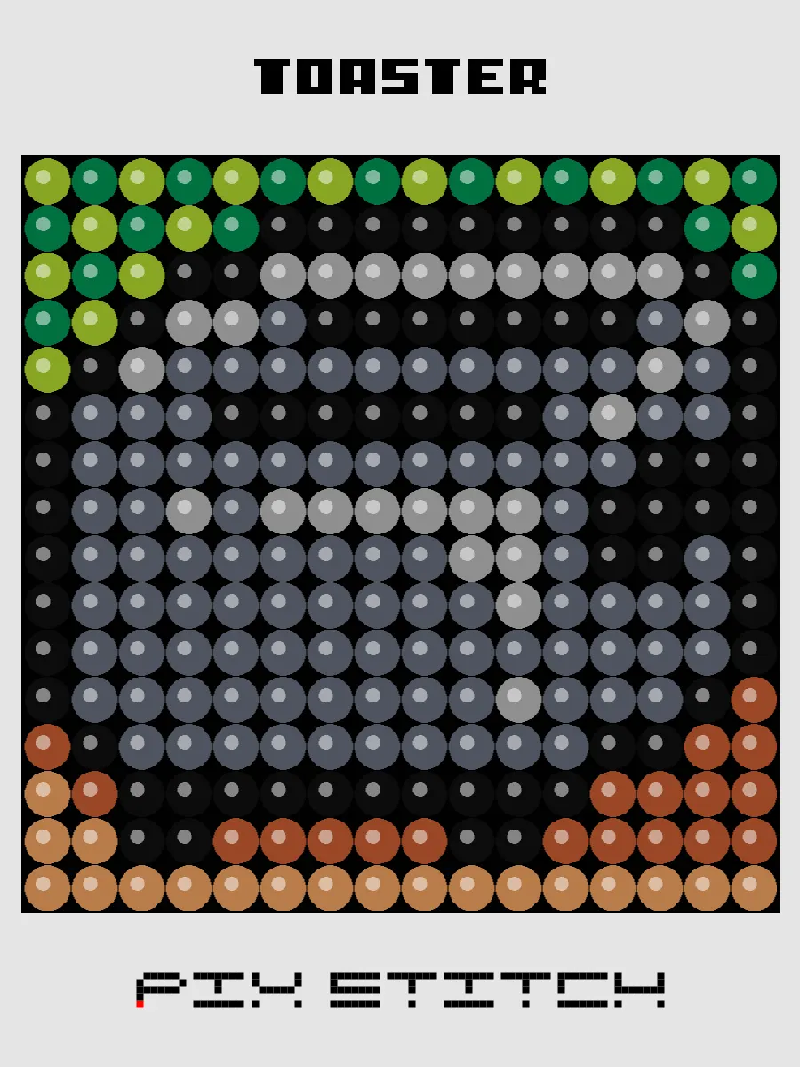 Toaster Pixel Art product image (1)