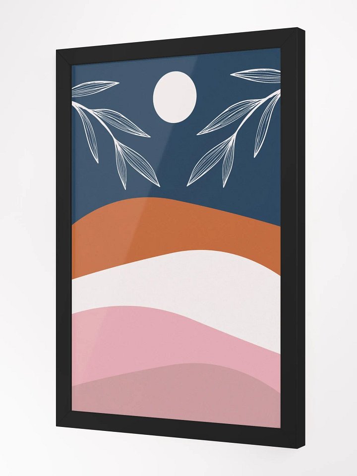 Lunar Serenity Framed Poster product image (7)