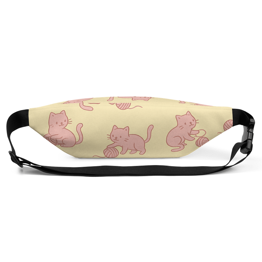 Pink Kittens Playing with Yarn Fanny Pack (Waist Bag) product image (3)