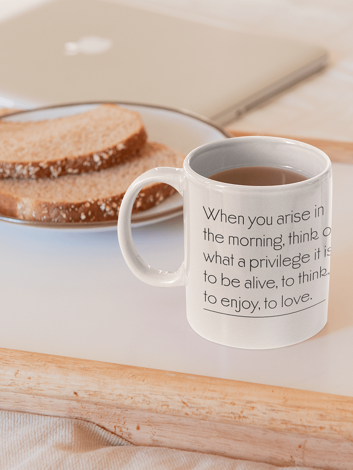Stoic Morning Routine Coffee Mug product image (1)