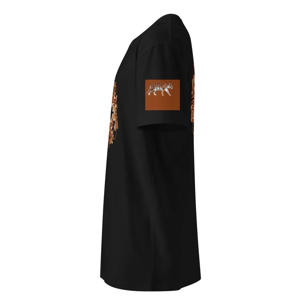 Tiger Kaleidoscope Unisex T-Shirt product image (5)