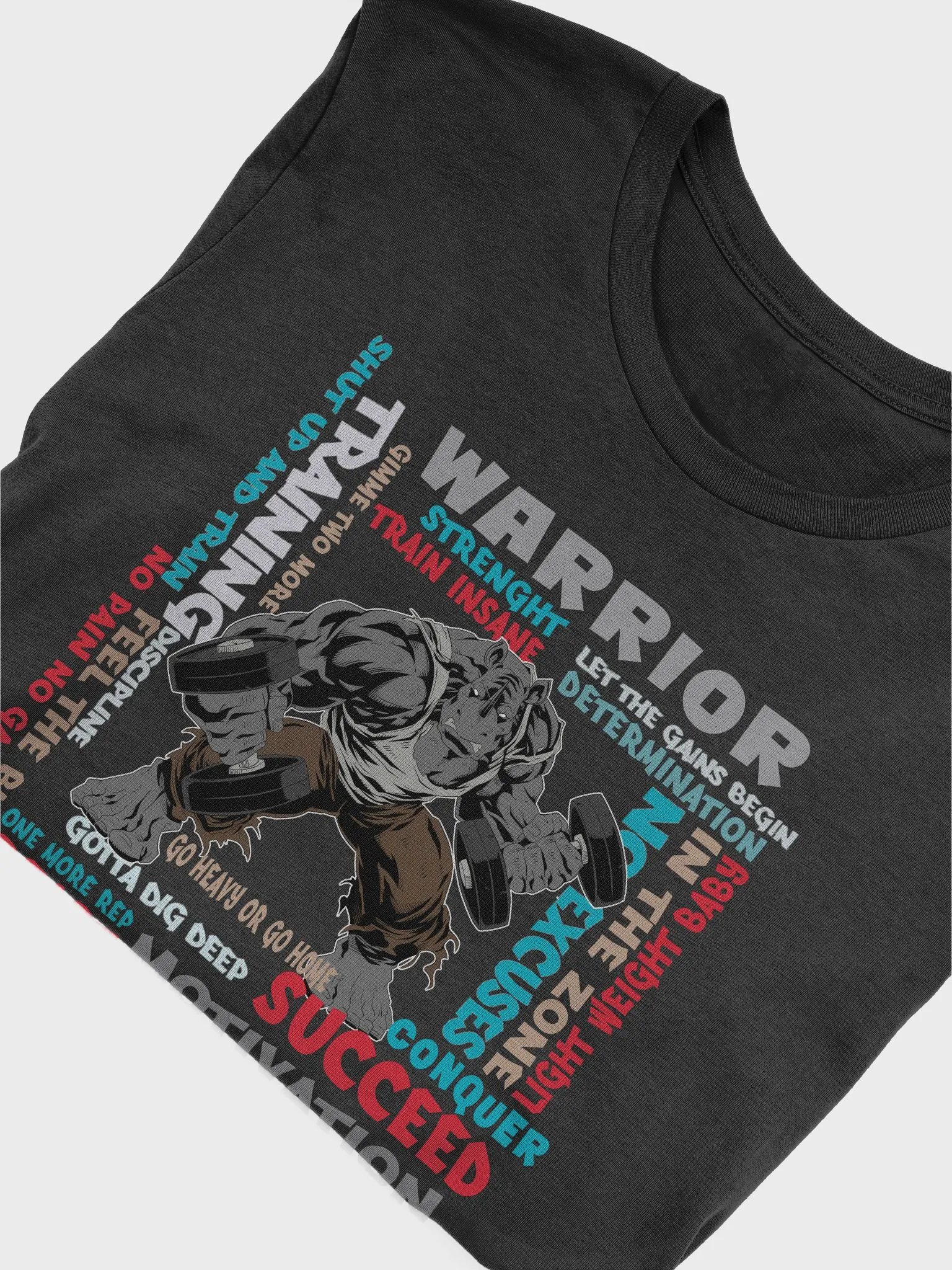 Gym Workout Motivational Inspirational Phrases T-shirt product image (6)