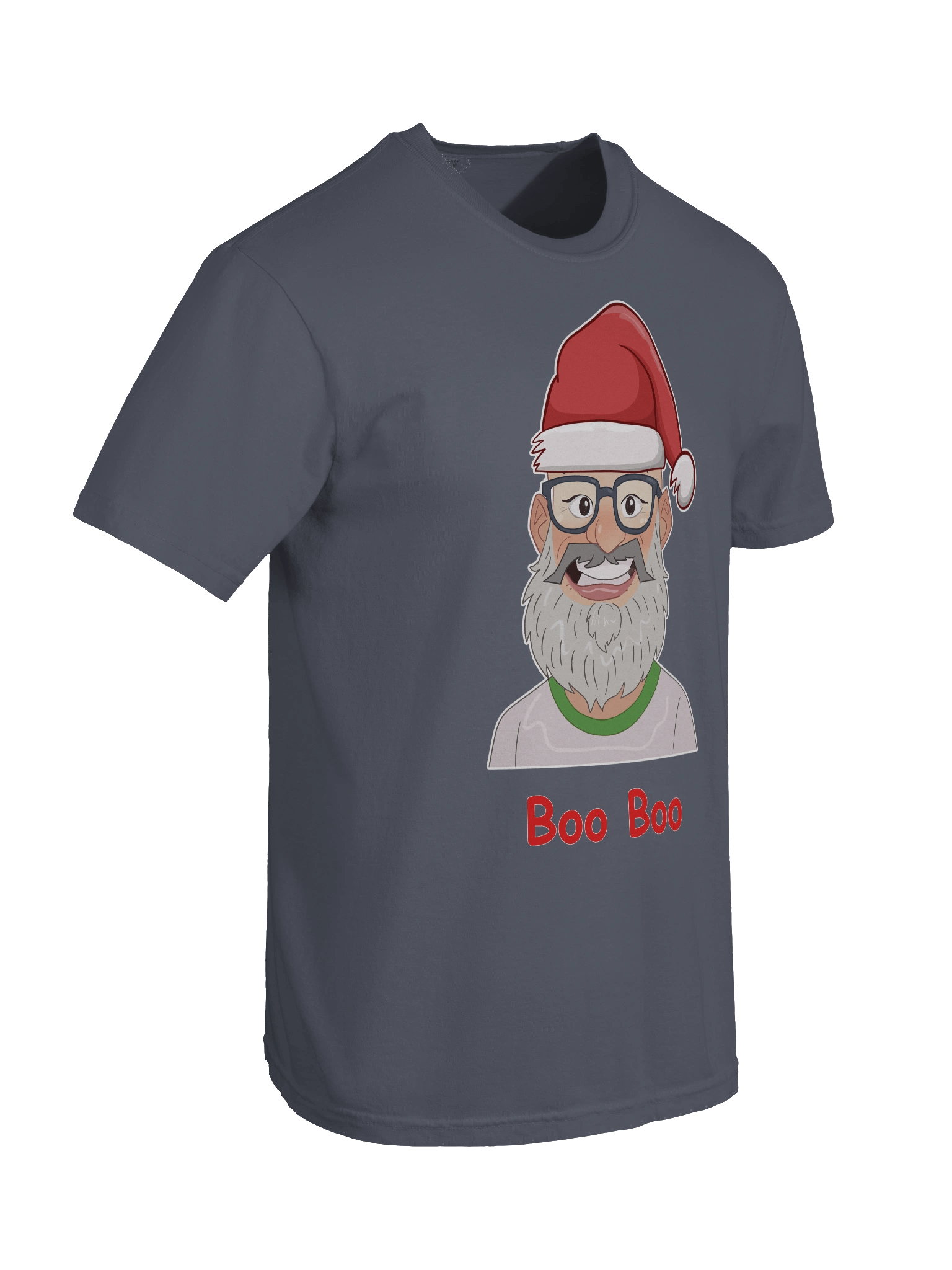 Boo Boo Santa Hat Graphic Tee product image (38)