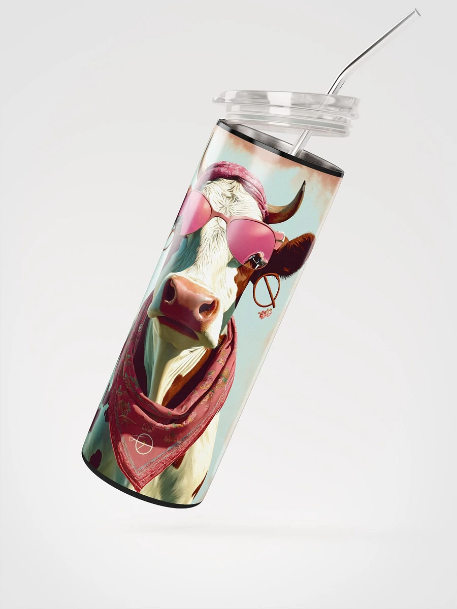 Moo-Dern Cow Stainless Steel Tumbler product image (4)