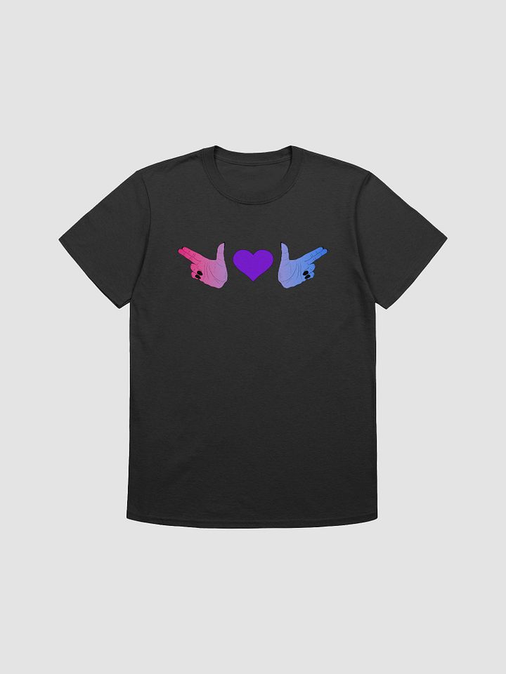 Finger Guns (bi flag) T Shirt product image (1)