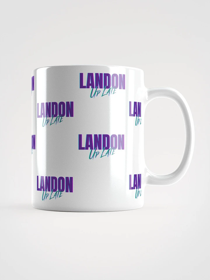 'Landon Up Late' Logo'd Mug product image (1)