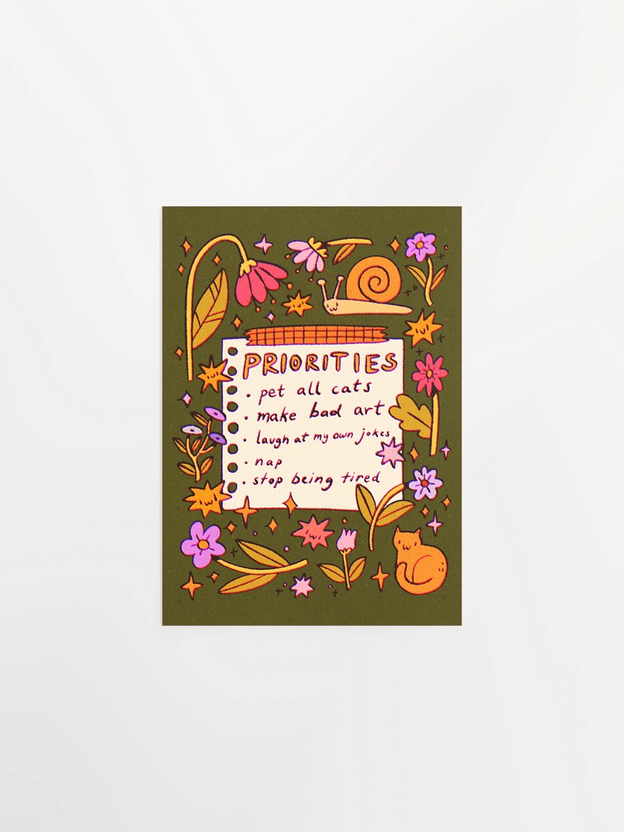 Priorities Print product image (2)