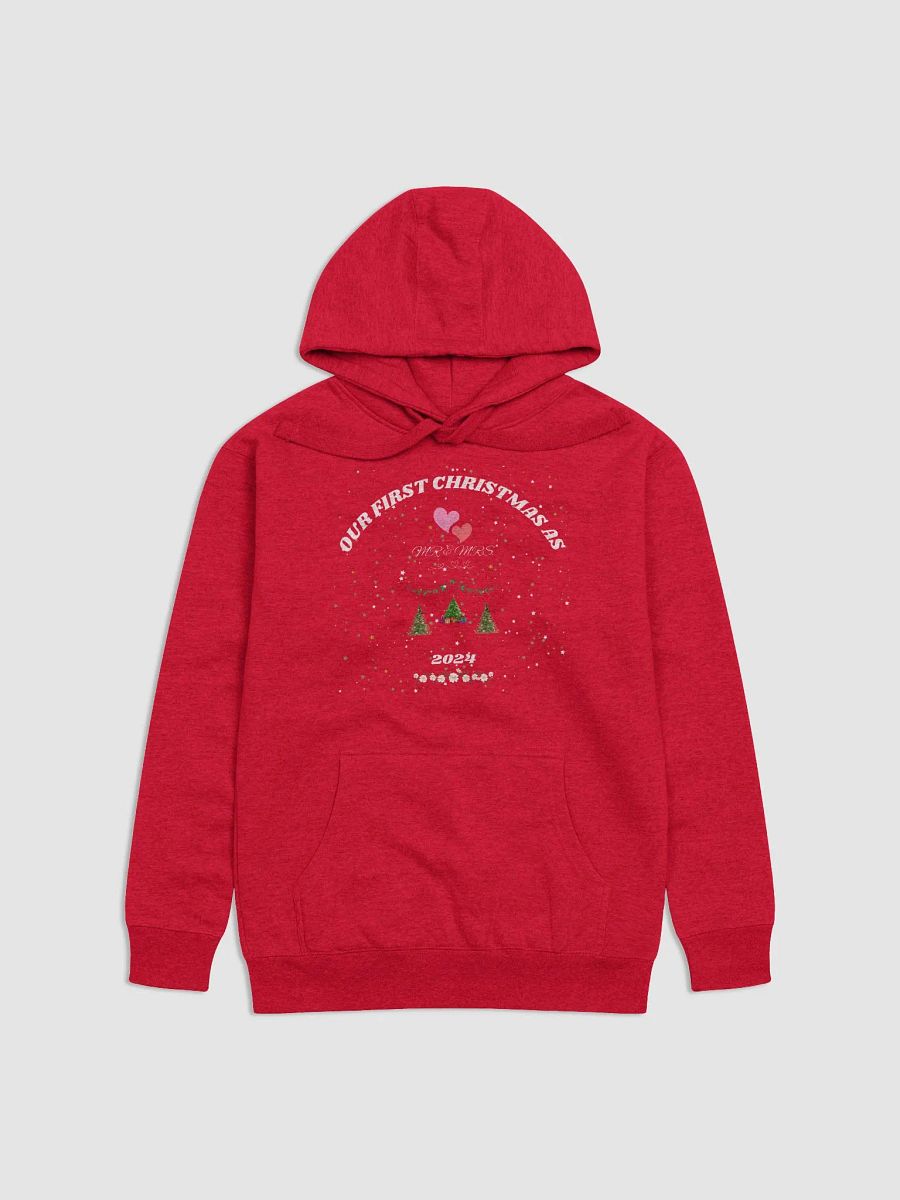 Christmas Celebration As Couple "Our First Christmas As Mr & Mrs" Eco Love Hoodie product image (1)