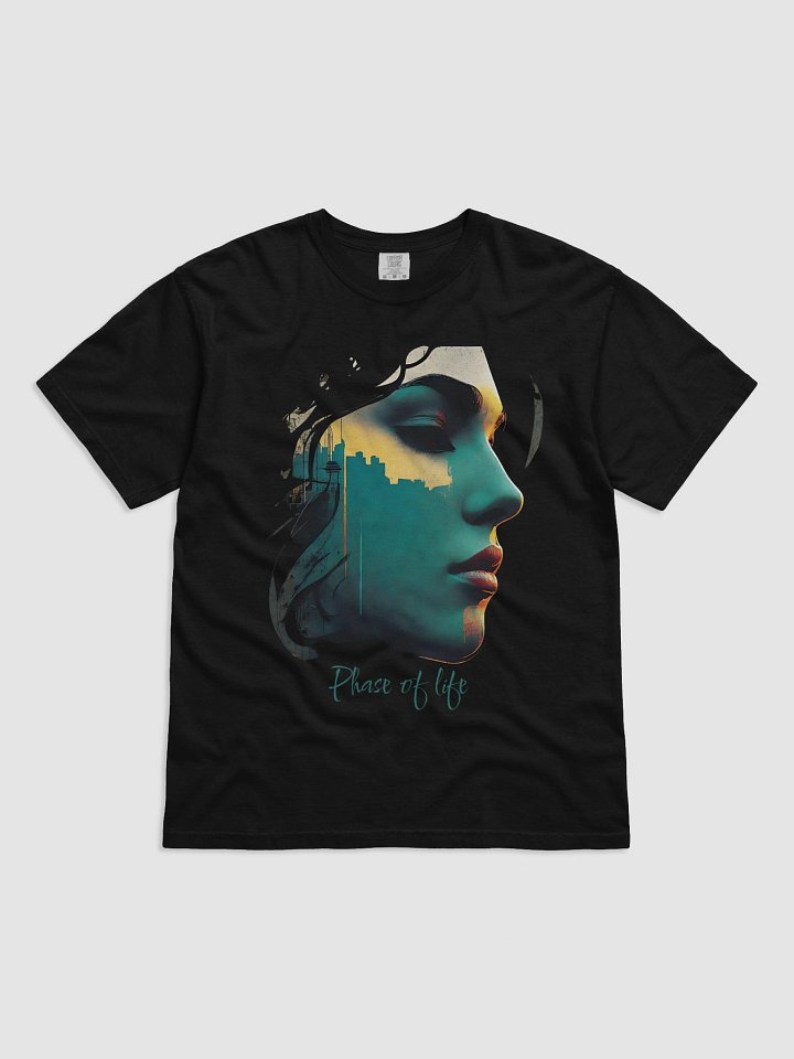 Cityscape Profile Artistic Comfort Color 1717 T-Shirt product image (3)