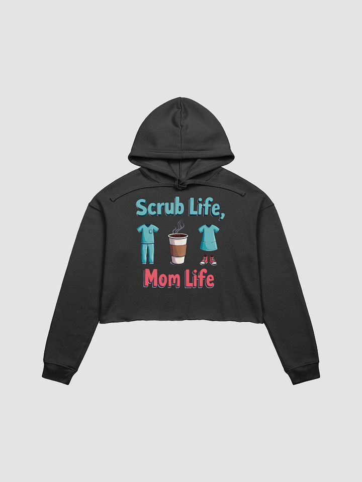 Scrubs & Coffee Crop Hoodie product image (9)