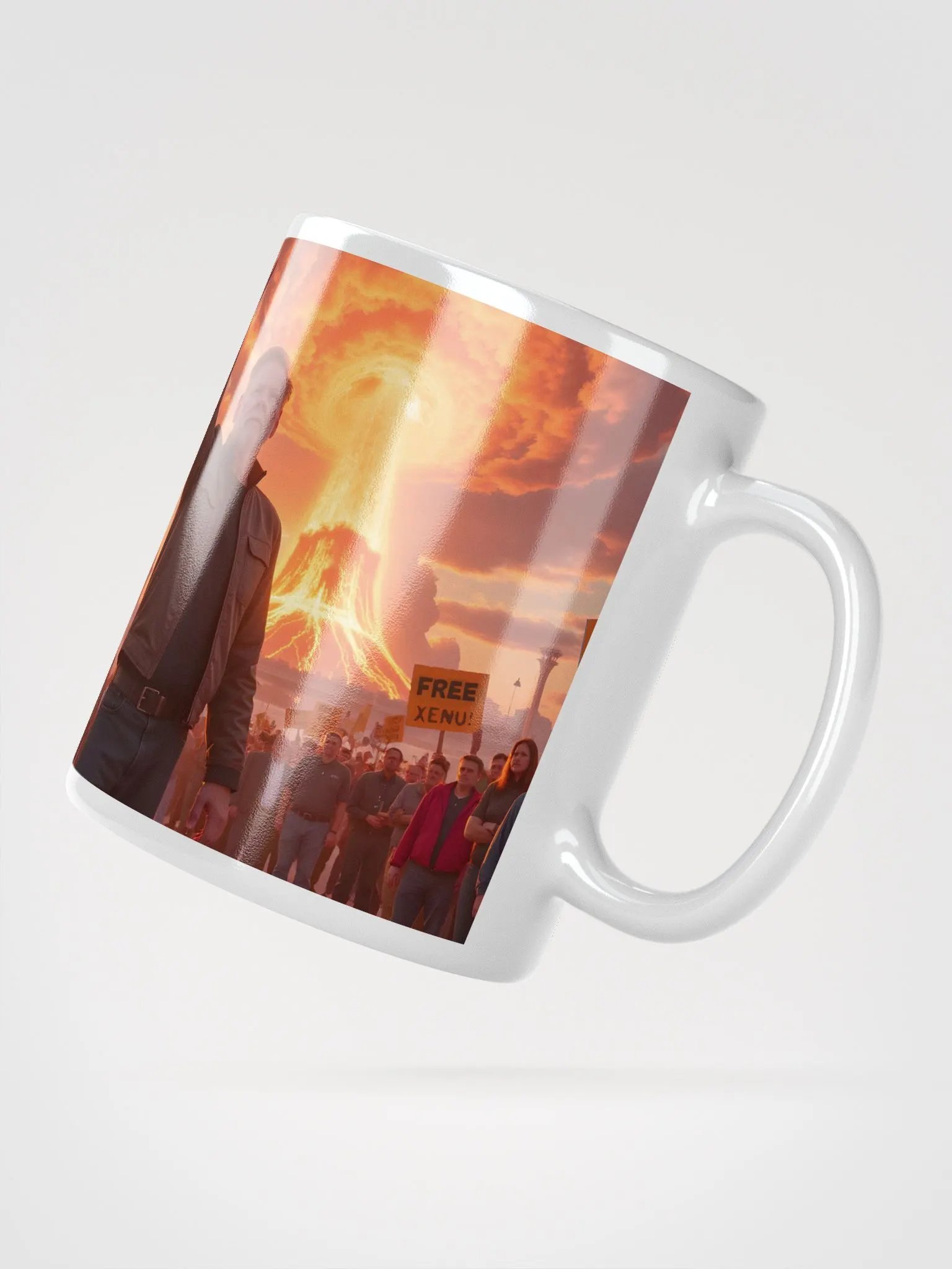 FREE XENU Mug (White) product image (2)