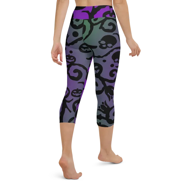 Scary Pumpkins Skull Leggins product image (1)