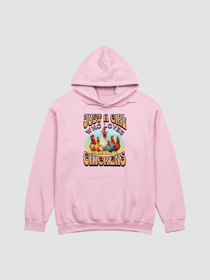 Just A Girl Who Loves Chickens Hoodie product image (19)