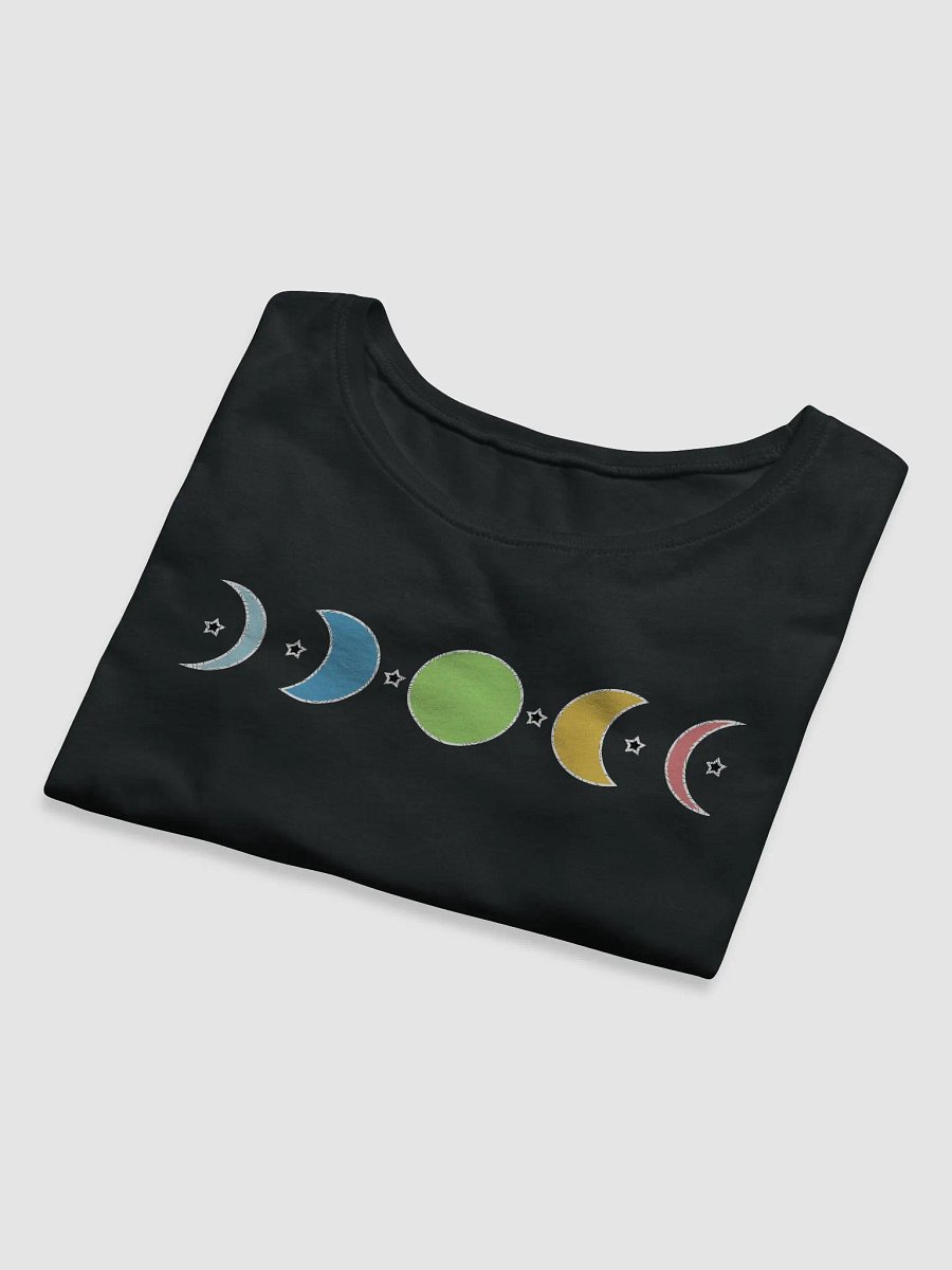 Phasing Through the Moon Queer Pride Crop Tee product image (15)