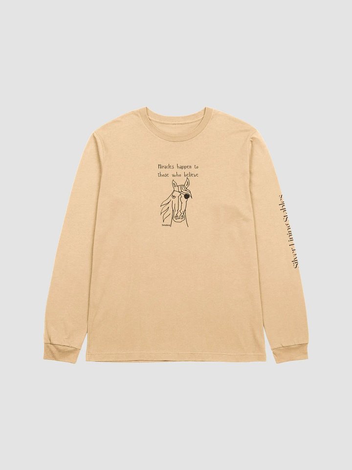 Believe in Miracles Long Sleeve Tee product image (1)