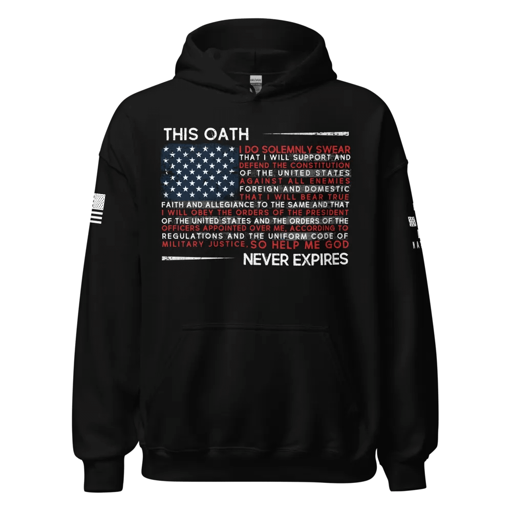 Veteran Oath Hoodie product image (1)
