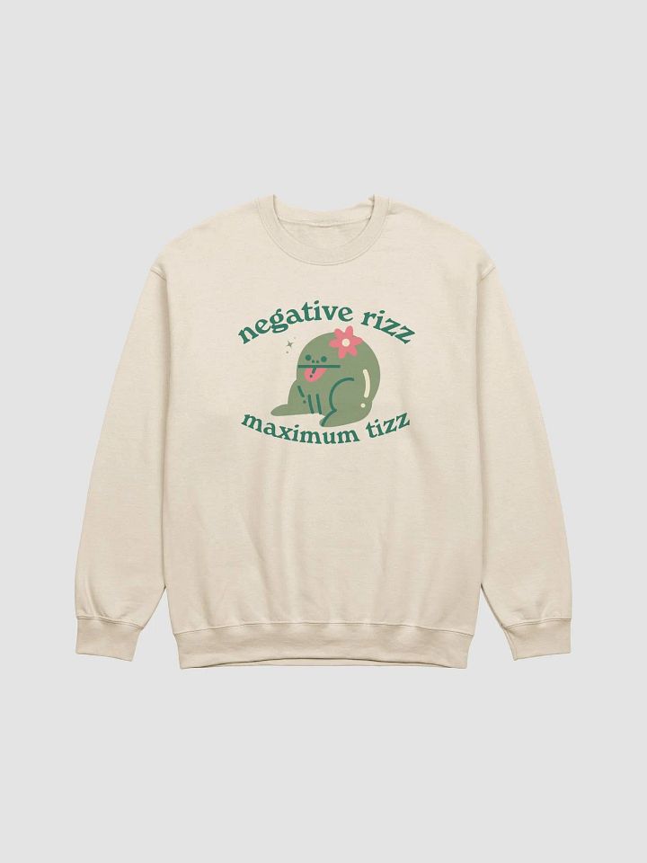 Negative rizz maximum tizz Crewneck product image (1)