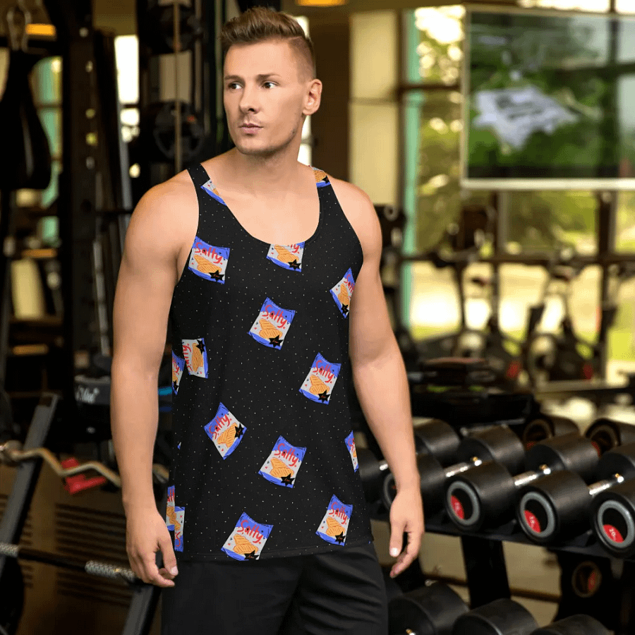 All-Over Salty Chips Tank Top product image (4)