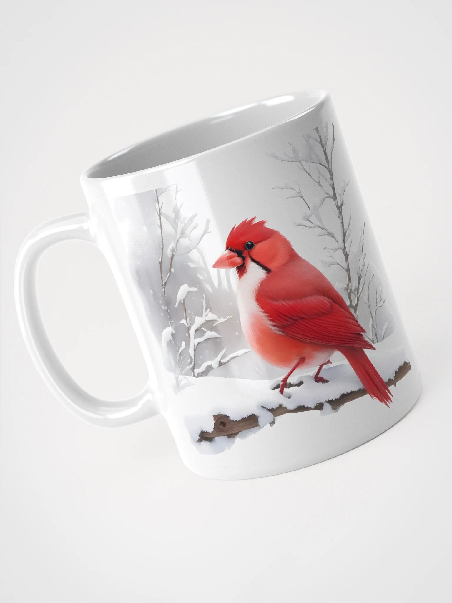 Winter Cardinal Reflection Mug product image (6)