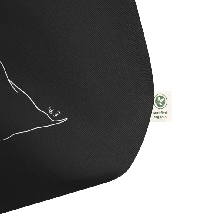 Five Guinea Pigs in a Trenchcoat Outline Tote product image (2)