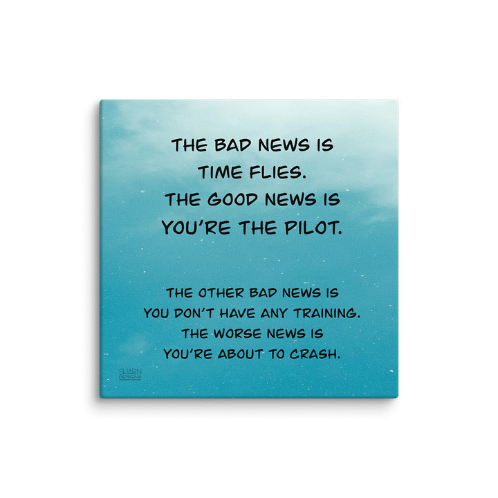 Pilot Demotivational Canvas product image (2)