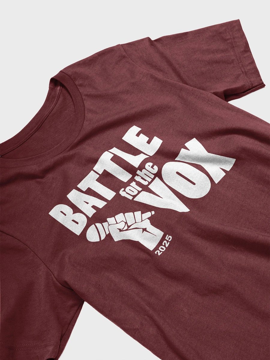 Battle For The Vox Short Sleeve T-Shirt (Maroon) product image (3)
