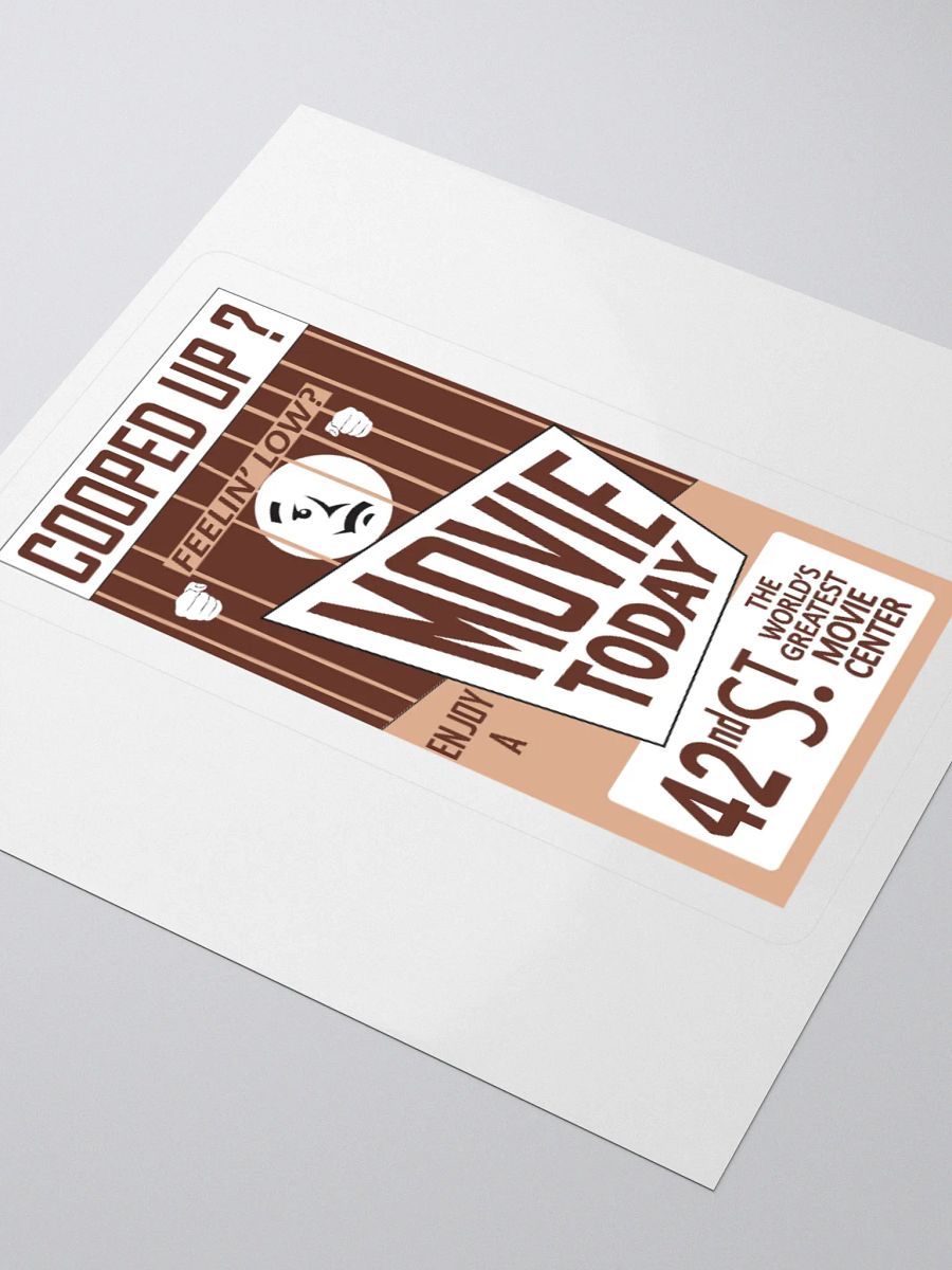 42nd Street Mural | Kiss Cut Sticker product image (3)