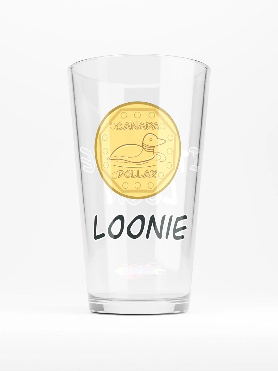 Loonie Pint Glass product image (1)
