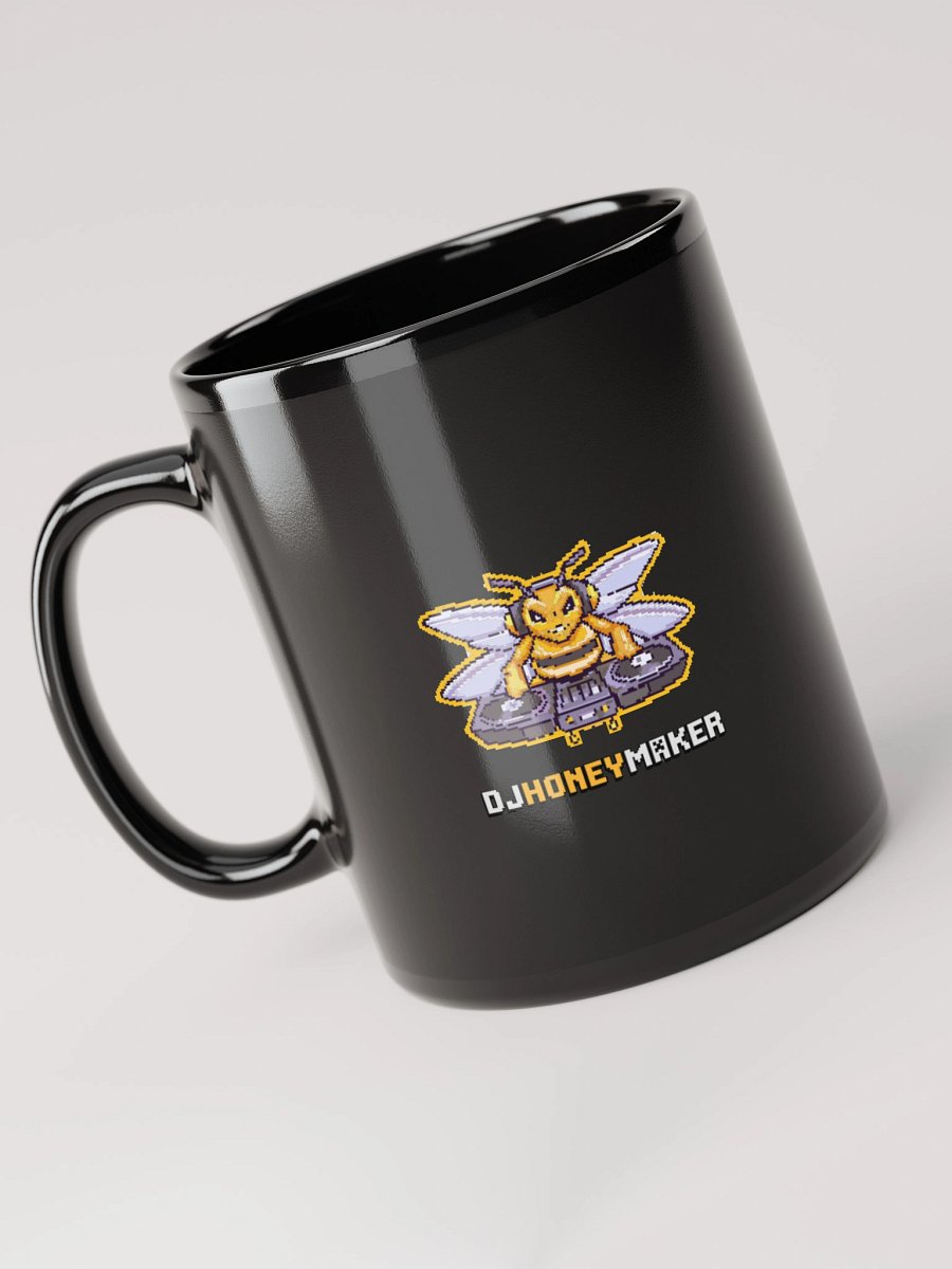 8 Bit Logo Black Glossy Mug product image (5)