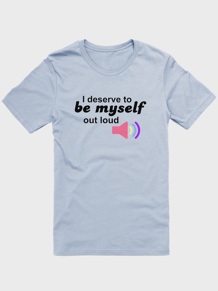 be myself out loud xenogender t-shirt product image (1)
